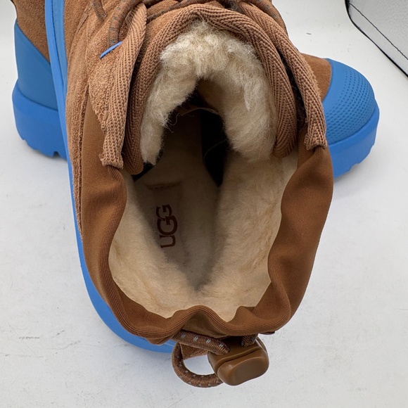 UGG All Gender Neumel Weather Hybrid Chestnut / Big Sky Blue Men US 8 1143991 - Picture 9 of 14